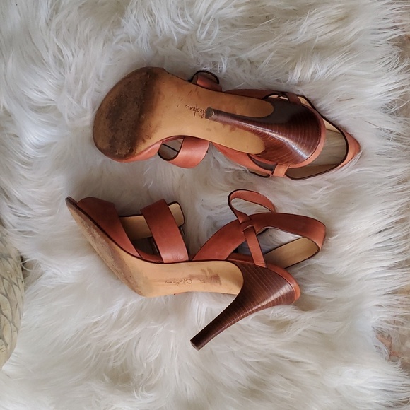 Cole haan brown open toe leather sandals Size 9B - Picture 8 of 16